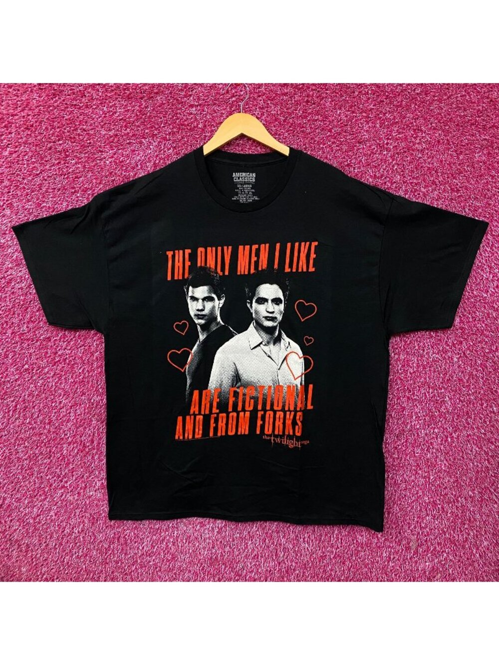 The Twilight Saga Fictional Men Graphic T-Shirt 2XL